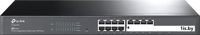 Коммутатор TP-Link TL-SG2218 (16 x 1Gbit, 2 x SFP, Jetstream Smart, 19")