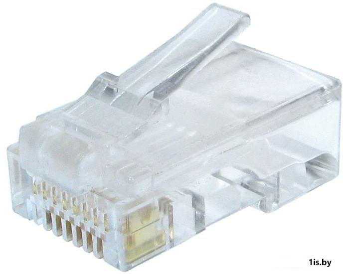 Вилка RJ-45 (UTP) "Gembird" 8P8C [LC-8P8C-002], cat.6, 100шт