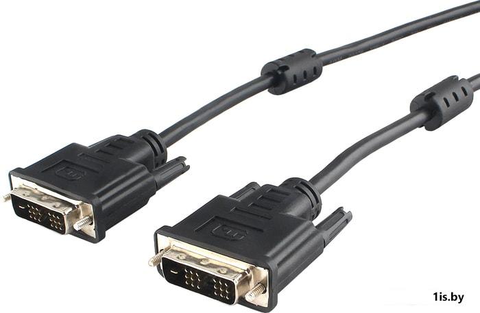 Кабель для монитора  DVI-D Single link (19M-19M); 1.8m "Cablexpert" [CC-DVIL-BK-6]