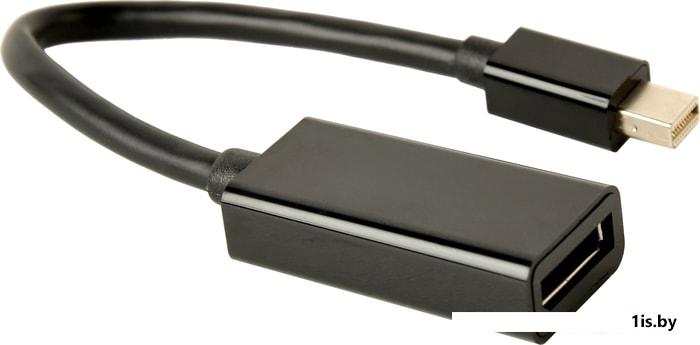 Переходник miniDisplayPort(папа) --  DisplayPort(мама) "Gembird" [A-mDPM-DPF4K-01]