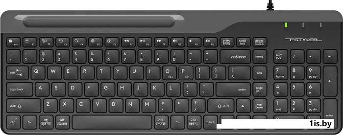 Клавиатура A4Tech  Fstyler FK25 (черный/серый)