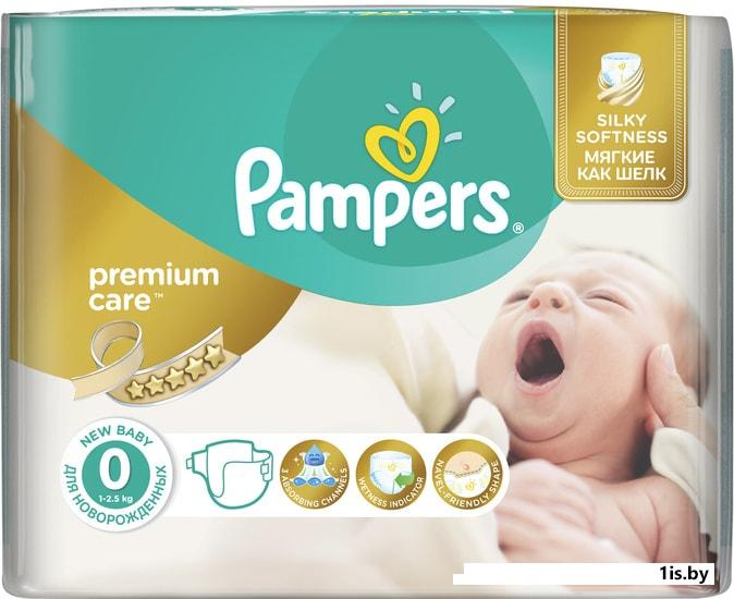 Подгузники  Pampers  Premium Care 0 Newborn (30 шт)
